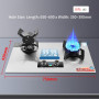 Gas Cooktop Stove Dual Stove 7KW Household Embedded Natural Gas Liquefied Gas Timing Stove Desktop Dual-Use Hob Gas Panels