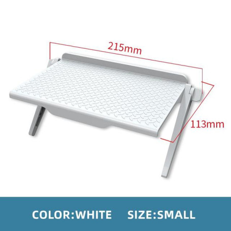 Storage Shelves For Television TV LCD Monitors Support Home Appliance Shelf Rangement Organisation Gadgets Desk Wall Organizer