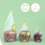 Reusable Zip Lock Bag Food Grade Transparent Storage Bag With Zipper Sealing Plastic Container Travel Freezer Camping Kitchen