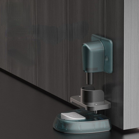 Non Punching Door Silicone Stopper Windproof Nail-free Door Holders Catch Floor Furniture Fittings Hardware