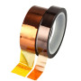 5/8/10/15/20mm 100ft BGA High Temperature Heat Resistant Polyimide Gold Adhesive Tape For Electronic Industry 33m