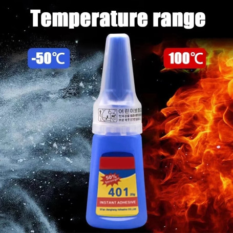 401 Glue Strong Liquid Adhesive Glue Repair Shoes 20ML Bottle Instant Fast Adhesive Stronger Super Glue Multi-Purpose Fix Glue