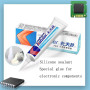 45g Silicone Industrial Adhesive K-704 705 704BRTV Silicone Rubber White Glue PCB board Electronic Silicone Gel adhesive