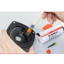 Professional Audio Speaker Repair Glue Foam Paper Tray Rubber Edge Cloth black Electronic Seal 30ML