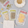 Mason Bottle Freshness Protection Package Zip lock Food Storage Bag