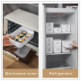 Refrigerator Storage Box Fresh-Keeping Box Food Grade Coarse Grains Brown Rice Sub-Packing Box Microwave Oven Special Lunch Box