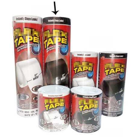 1.52m Super Strong Fiber Waterproof Tape Width: 20 and 30cm  Stop Leak Seal Repair Tape  Fiberfix Adhesive Tape PE tube PVC etc