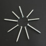 5/6/7/8/10/12mm Expand Nail Bolt Set Sleeve Drywall Anchor With Screw Self Drilling Wall Plug Home Pierced for Gypsum