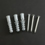 5/6/7/8/10/12mm Expand Nail Bolt Set Sleeve Drywall Anchor With Screw Self Drilling Wall Plug Home Pierced for Gypsum