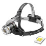 XHP50 LED Sensor Headlamp Waterproof Head Light Rechargeable Fishing Searching Camping Head Flashlight Zoom Lantern