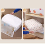 Color Random Household Quilt Storage Bag Transparent Storage And Finishing Bag Dust-Proof And Moisture-Proof Clothing Bag Large