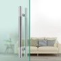 Stainless Steel Glass Door Large Handles Solid Pull Push Moving Doors Hardware 30-100cm Long Knob Office Home Bathroom Fittings