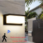 18W/32W LED Outdoor Wall Lighting Waterproof Porch  Radar Motion Sensor Courtyard Garden wall lamps AC110V/220V