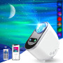 NEW Northern Lights Galaxy Projector Aurora Star Projector Night Light With Bluetooth Music Projection Lamp For Kids Home Decor