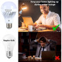 Smart 7W E27 B22 LED 220V Bulb Rechargeable Dimmable Emergency LED Lamp Camping Wireless Light bulb For Home IR Remote Control