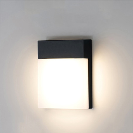 Outdoor LED Garden Lamp Decoration PIR Motion Sensor Waterproof Wall Light Aluminum Lamp Body AC85--265V