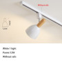 Led Track Light Nordic Guide Rails Lamp Long Big Lighting Fixture Replaceable Bulb Spot Lights Makron Color For Home Store