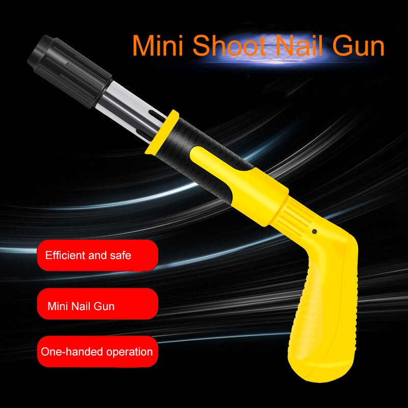 Manual Mini Steel Nail Gun Rivet Tool Ceiling Wall Anchor Wire Slotting