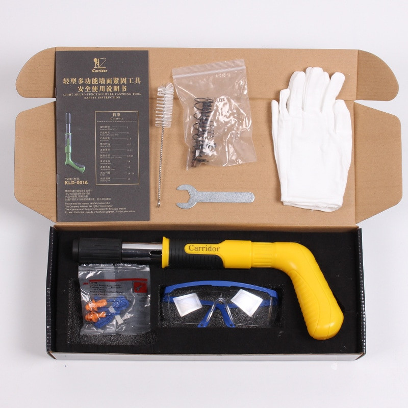 Manual Mini Steel Nail Gun Rivet Tool Ceiling Wall Anchor Wire Slotting ...