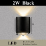 Led Wall Lamp Outdoor Waterproof Up And Down Luminous Lighting Garden Decoration AC85-265V Wall Lights for Bedroom Living Room