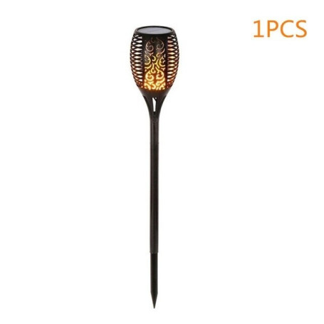 96 LED Solar Flame Lamp Flickering Outdoor IP65 Waterproof 1/2/4pcs Landscape Yard Garden Light Path Lighting Torch Light