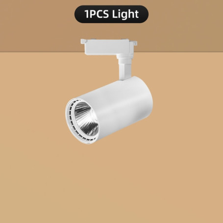 LED Ceiling Lamp Track Lights 220V COB Spotlight 12W 20W Wall Light for Living Room Decoration Direct Light  For Shopping Mall