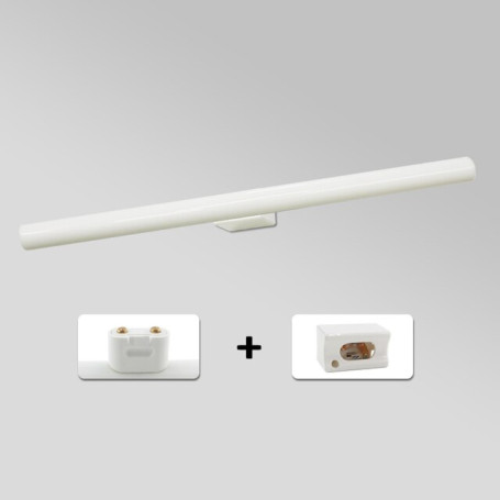 Led Wall Lamp Bathroom Vanity Light 30cm 50cm 220V Indoor Modern Wall Sconces Lamp White Wall light fixture for Living Room