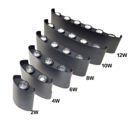 LED Wall Lamp AC85-265V High Power Indoor Decorative Household Fashion Wall Light For Bedroom Bedside Living Room Stairs