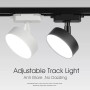 Set Led Track Lights 220V Track Lighting Lamps Rail Spot Lights Led 15W 12W Ceiling Spotlight Clothing Shop Store Rail Lighting