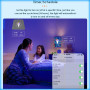 Tuya E27 Led Lights Bulb RGB CW WW Wifi Led Lamp Alexa Smart Bulb Compatible With Google Assistant For Smart Home Decoration 15W