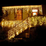6x3M/3x3m Led Icicle String Lights Garland Street Fairy Lights Christmas Decorations for Home Outdoor Indoor Curtain Led Navidad