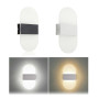 LED Acrylic Wall Light AC85-265V RectangleWall Sconce Living Room Bedroom Background Wall Corridor Wall Lamp