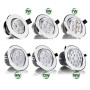 1 piece of circular dimmable LED downlight ceiling light 3W 4W 5W 7W 9W 12W 18W AC110-230V ceiling light Indoor lighting