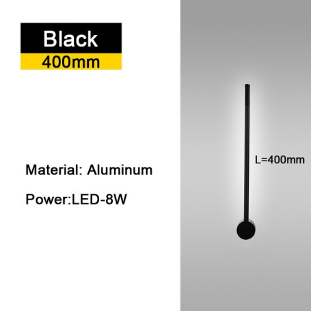 Indoor 350° Rotatable LED Wall Lights Wall Lamp for Living Room Bedroom 20w 16w 12w 8w LED Wall Sconce for Home Interior Lights