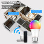 Tuya 9/12/15/18W WiFi Smart Light Bulb Zigbee 3.0 Led Light Bulb RGB+WW+CW E27 Smart Home Lamp Work With Alexa Amazon Google