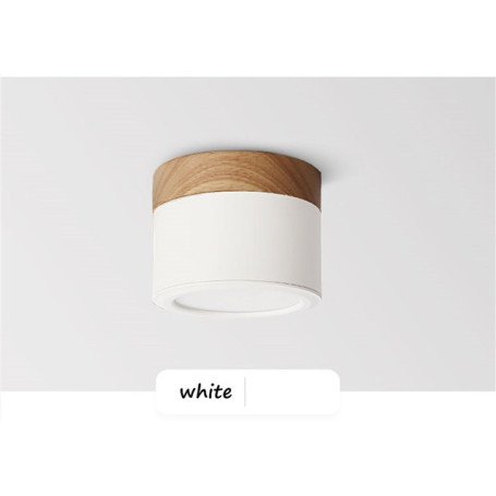 Nordic Led Surface Mounted Downlight Ceiling Lamp Lights Fixture 5W 12W Dimmable AC110V 220V Living Room Foyer Bedroom Spot Lamp