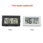 1Pc Mini Indoor Thermometer Digital LCD Temperature Sensor Humidity Meter Thermometer Hygrometer Gauge Thermometers