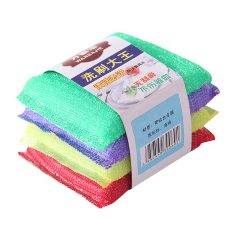 Sponge Scrubbing Pad Dishwashing Cloth Sponge Scrubbing Pad Double Sided Cleaning Sponge Household Tableware Cleaning Accessorie