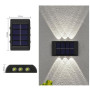 Solar LED Outdoor Waterproof Up and Down Luminous Lighting Garden Decoration Solar Lights Stairs Fence Sunlight Lamp
