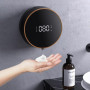 1pc Wall-mounted Automatic Soap Dispenser Touchless Soap Dispenser LED Display Waterproof USB Rechargeable Foam Soap Dispenser