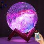 Galaxy Lamp 16 Colors LED 3D Star Moon Light Change Touch And Remote Control Galaxy Light For Gifts Moon Lamp Kids Night Light