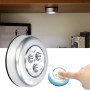USB Rechargeable LED Night Lights Magnet Stick Bedroom Night Lamp Emergency Light for Cupboard Cabinet Wardrobe Closet Stair