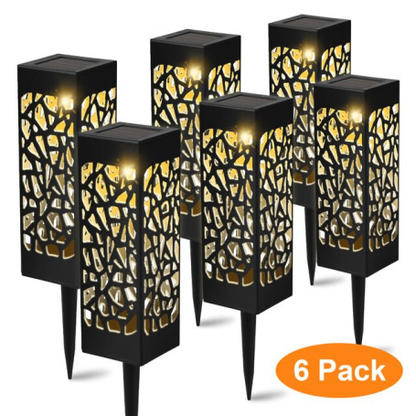 Solar Under Ground Light Warm White LED Solar Lantern Yard Lawn Christmas Lamp Waterproof Outdoor Path Way Garden Lamp