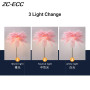 ZC-ECC Nordic Luxury Ostrich Feather LED Floor Lamp Home Decor Floor Light for Living Room Bedroom Bedside Indoor Standing Light