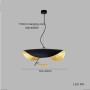 Nordic Led Fancy Iron Lampshade Chandelier Gold Lustres Pendant Lights Dimmable 2023 Suspension Luminaire for Dining Foyer