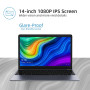 14.1 Inch HeroBook Pro FHD Screen Intel Celeron N4020 Dual Core UHD Graphics 600 GPU 8GB RAM 256GB SSD Windows 11 Laptop