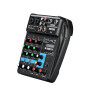 TEYUN 8 6 4 Channel Professional Portable Mixer Sound Mixing Console Computer Input 48v Power Number Live Broadcast A4 A6 A8