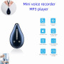 Mini Voice Recorder Portable Smart Noise Reduction Encryption Sonud Recorder Intelligent Voice Ativated Recording MP3 Players