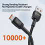Toocki 6A USB Type C Cable for Xiaomi POCO Samsung Huawei 100W Fast Charging Charger USB C Data Cord TypeC Cable for Realme OPPO
