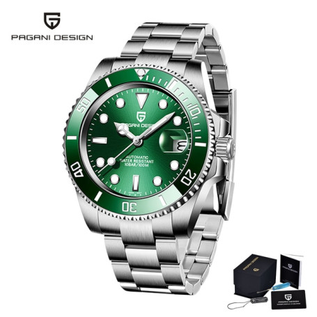 PAGANI Design New 40mm Men Luxury Automatic Mechanical Watches Men NH35A Stainless Steel Waterproof Watch Relogio Masculino